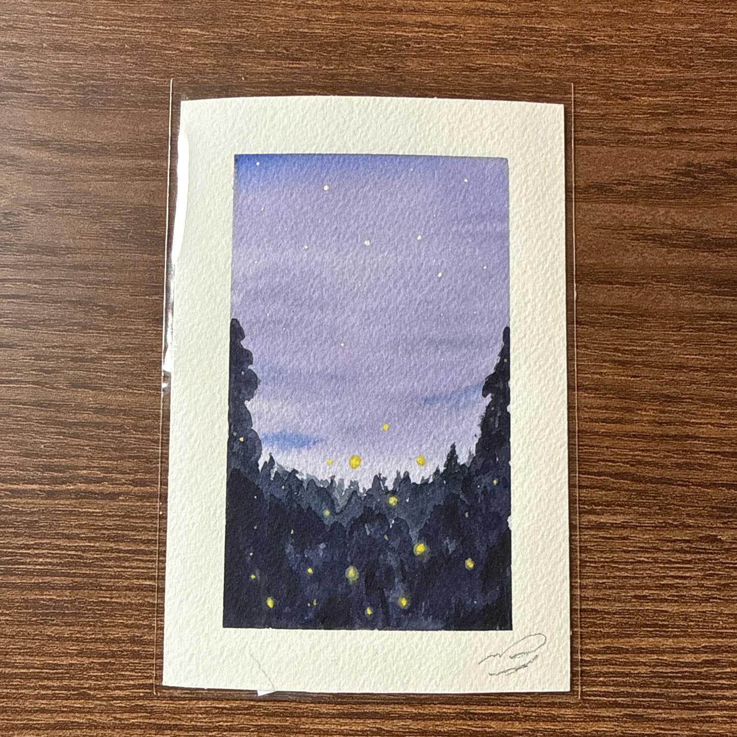 Midnight fireflies