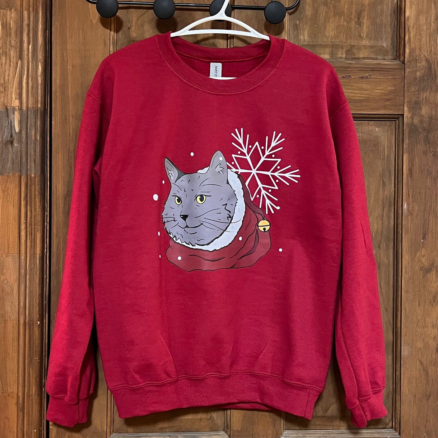 Pull chat de Noël