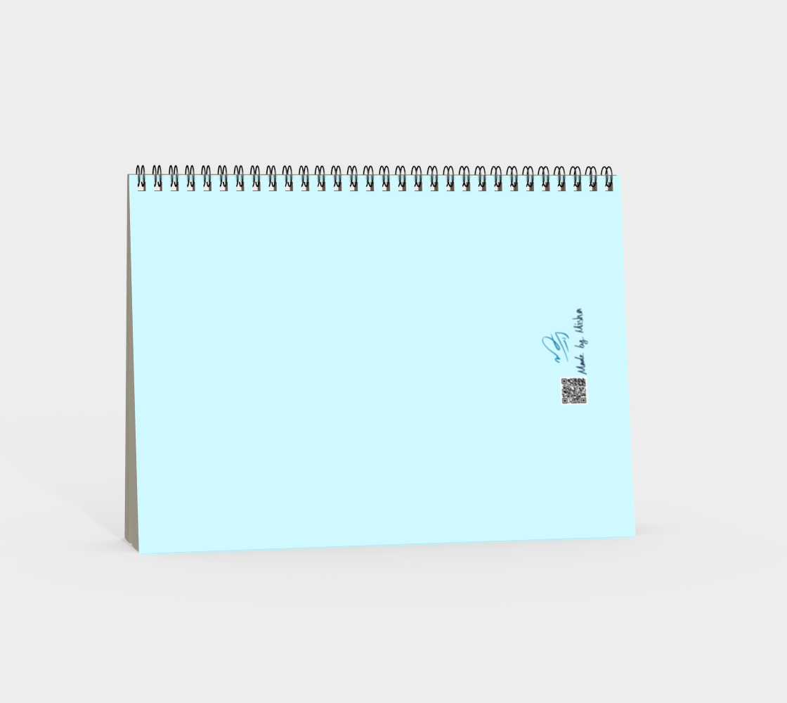 Spiral Hibiscus Notebook