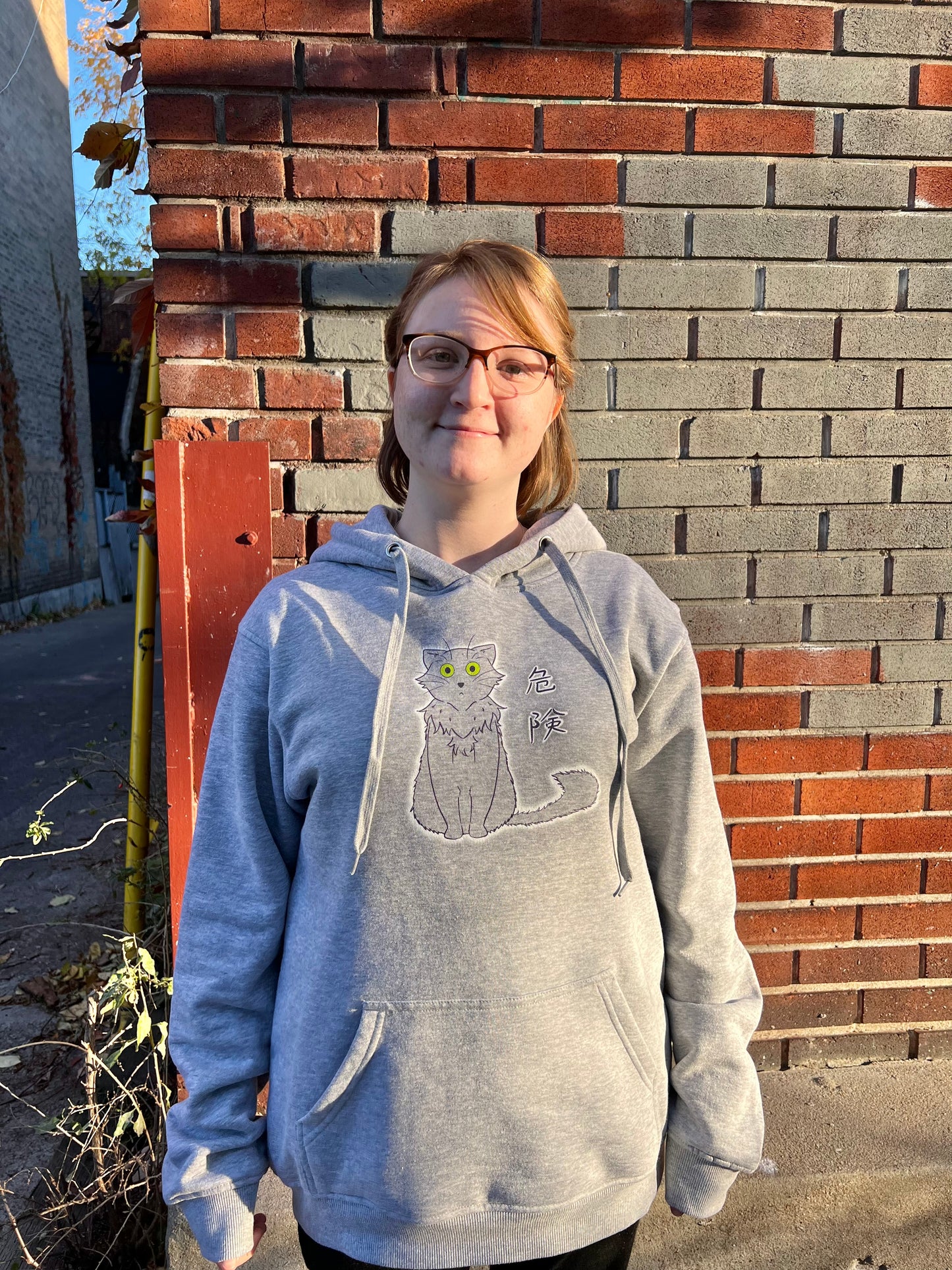 Danger Cat Hoodie