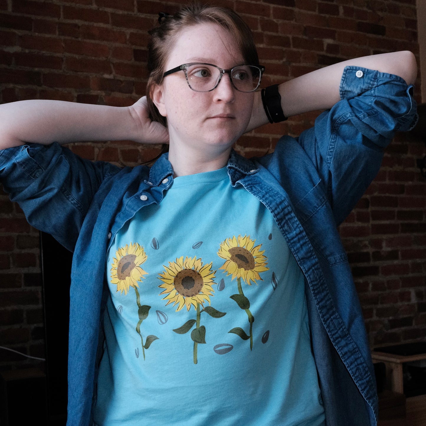 Unisex Sunflower T-shirt