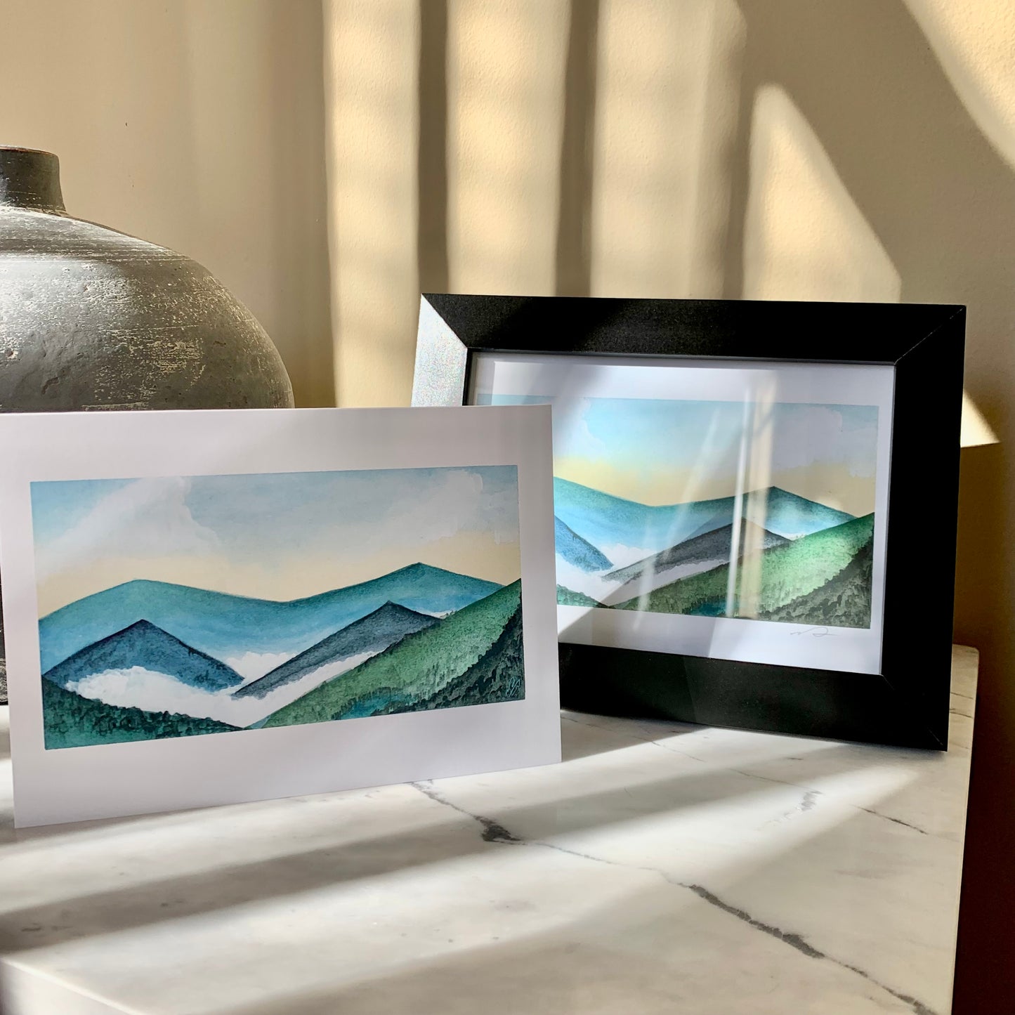 Mountainscape Card