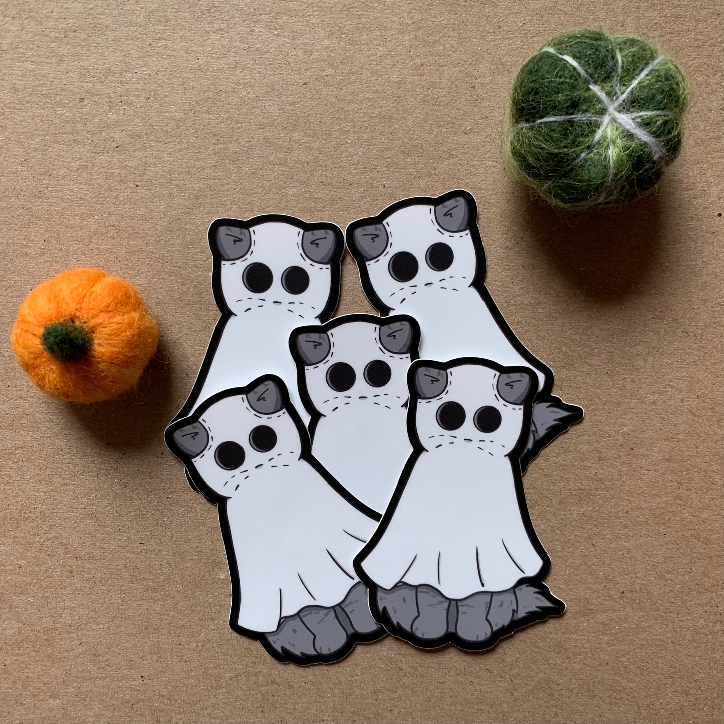 Ghost Cat Sticker