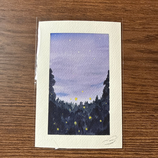 Midnight fireflies