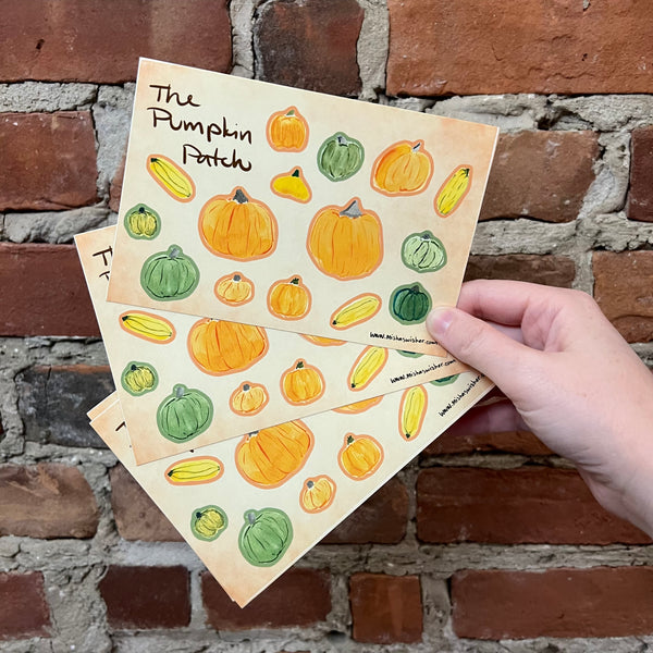 Pumpkin Patch Sticker Sheet