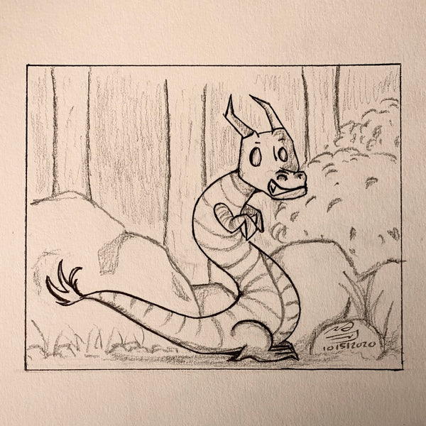 Inktober Dragon