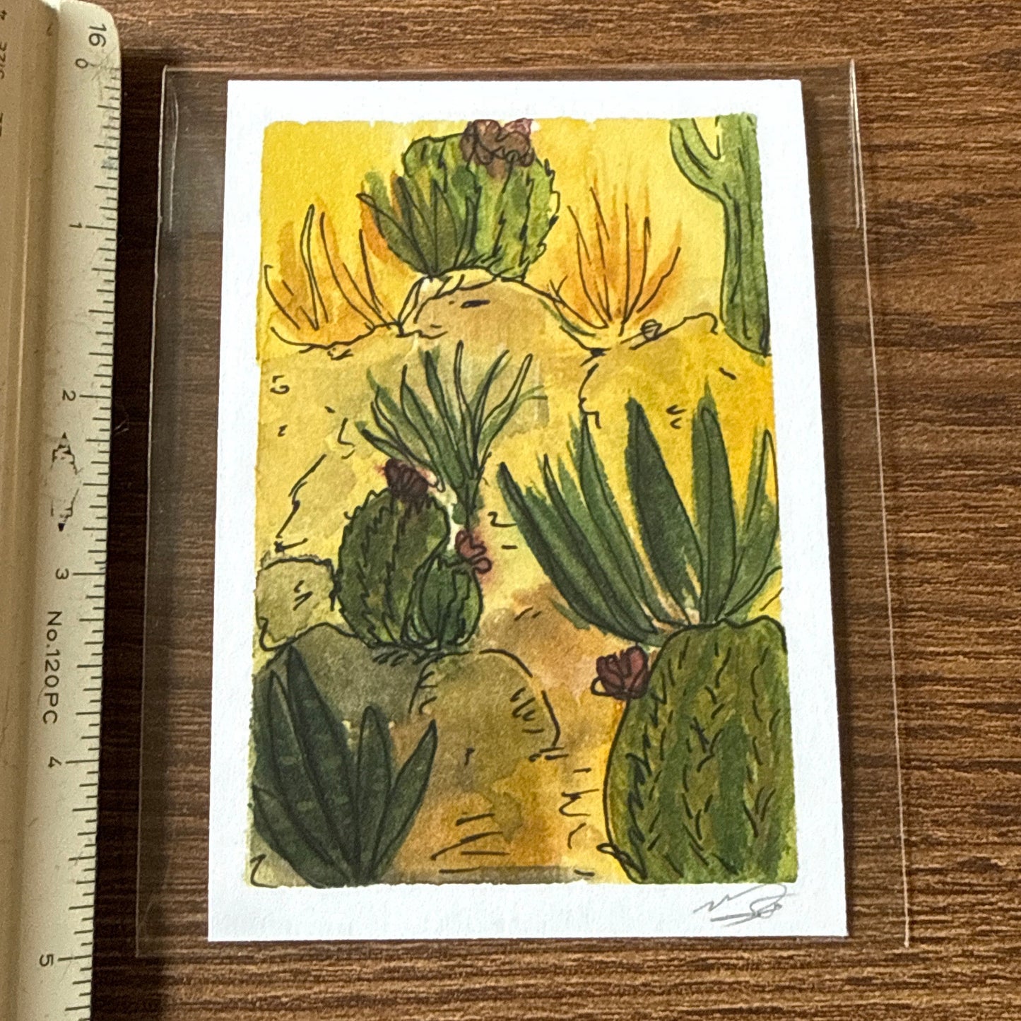 Cactus Print small