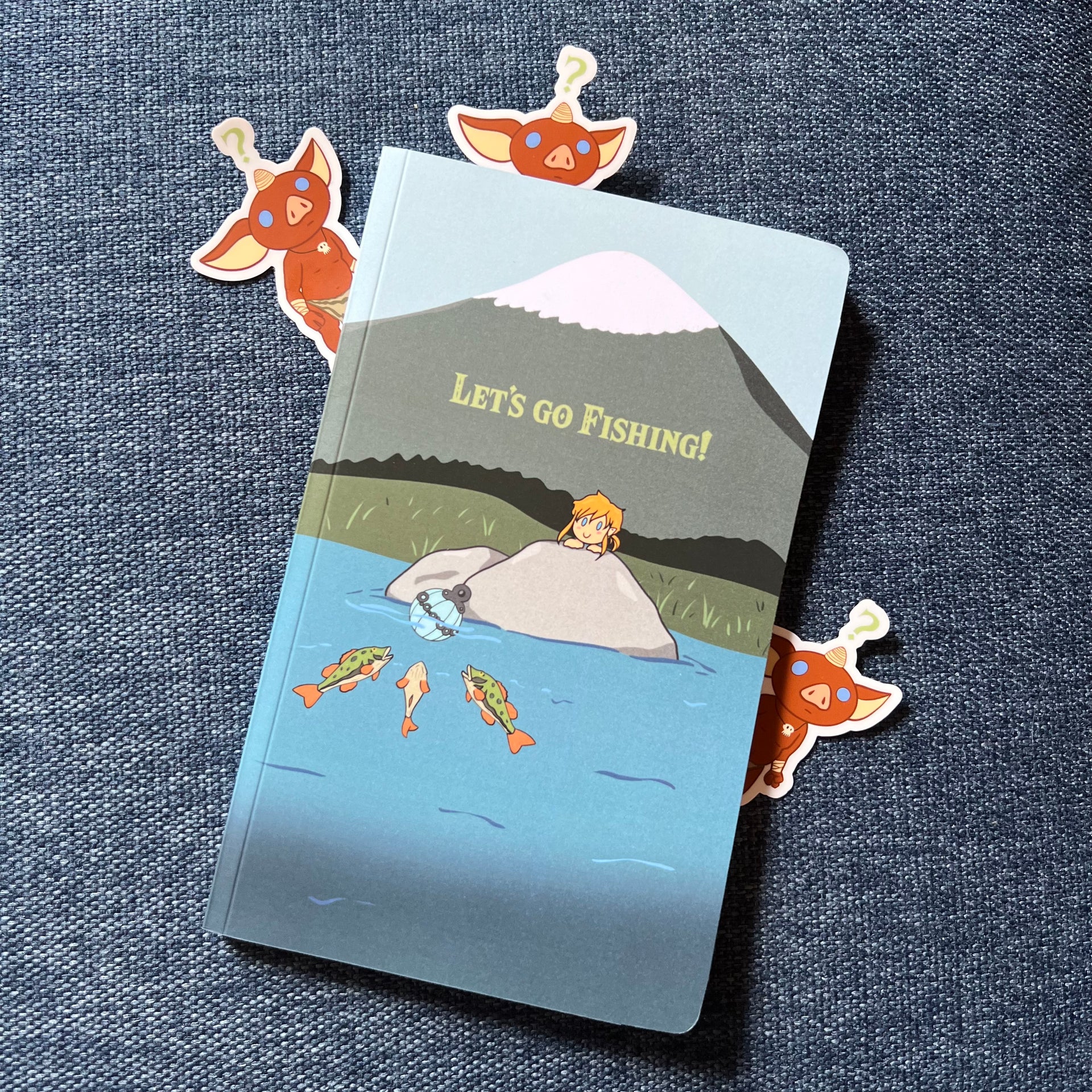 Let's Go Fishing | Hardcover Journal