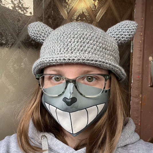 Totoro Smile Mask
