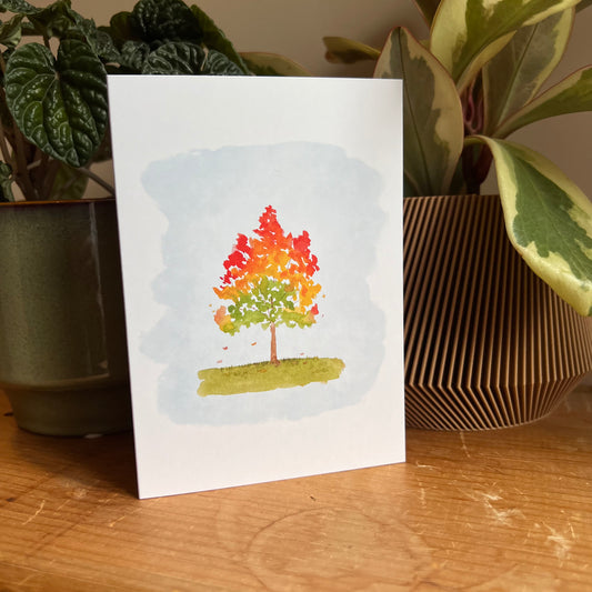 Fall Colors Card