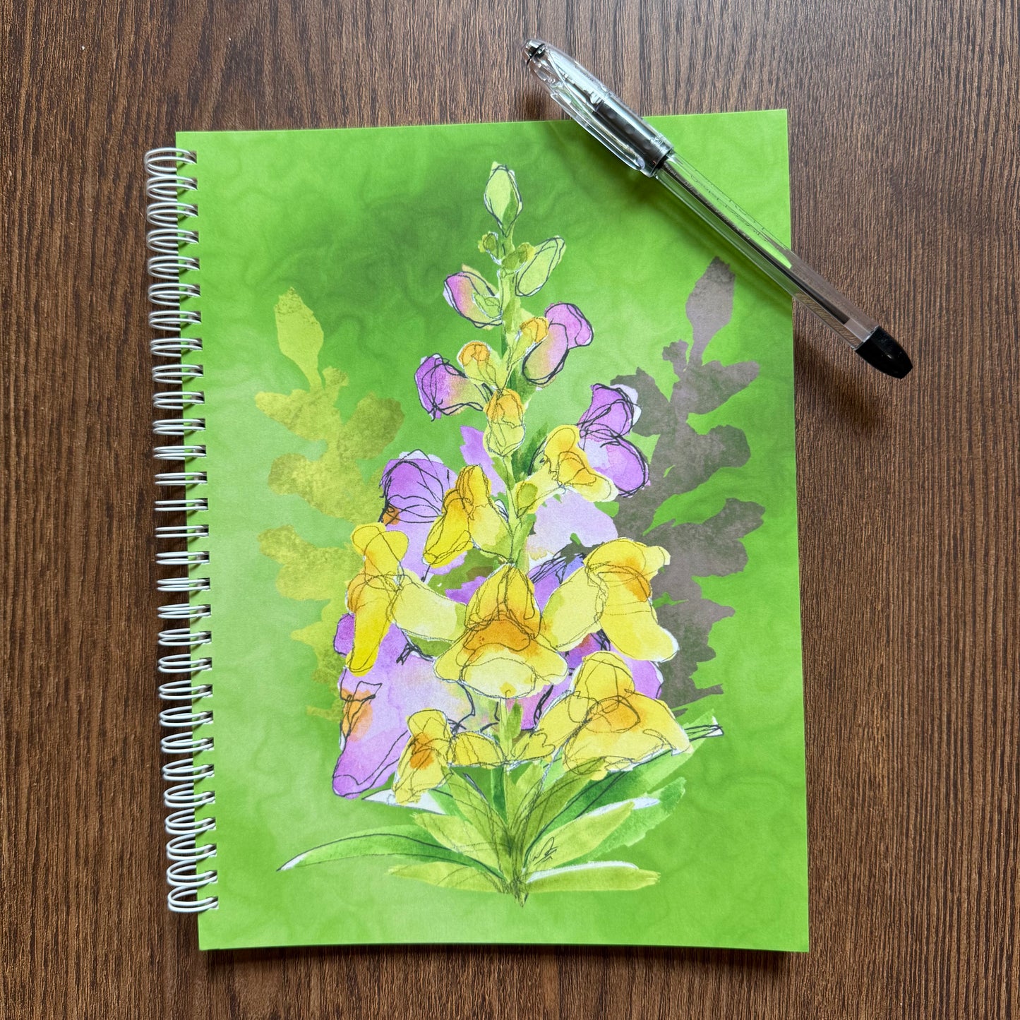 Spiral bound Snapdragons