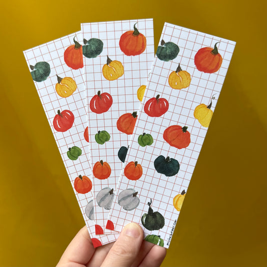 Pumpkin bookmark