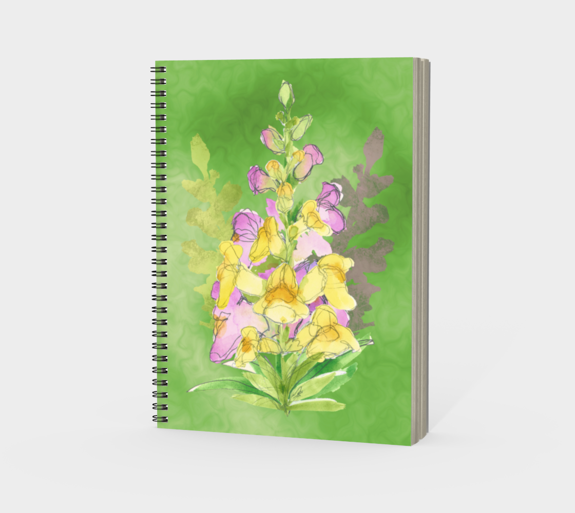 Spiral bound Snapdragons