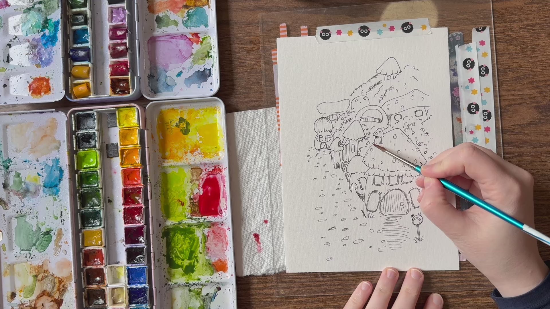 Charger la vidéo : Mushroom Mound Painting
