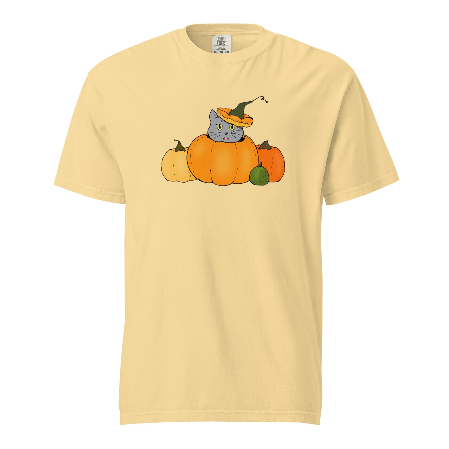 Pumpkin Cat T-shirt