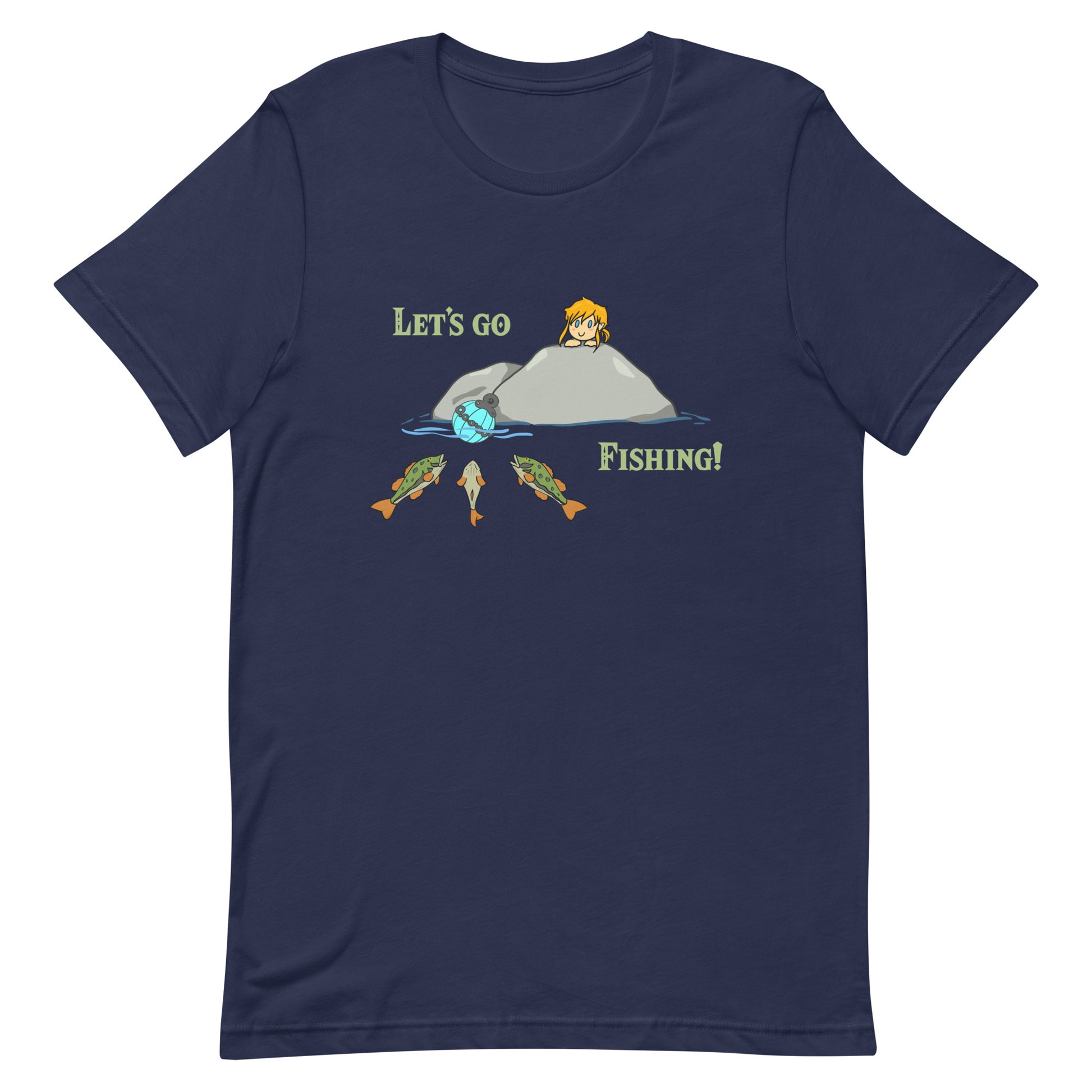 Let's Go Fishing T-shirt Design Graphic by sadequl56 · Creative