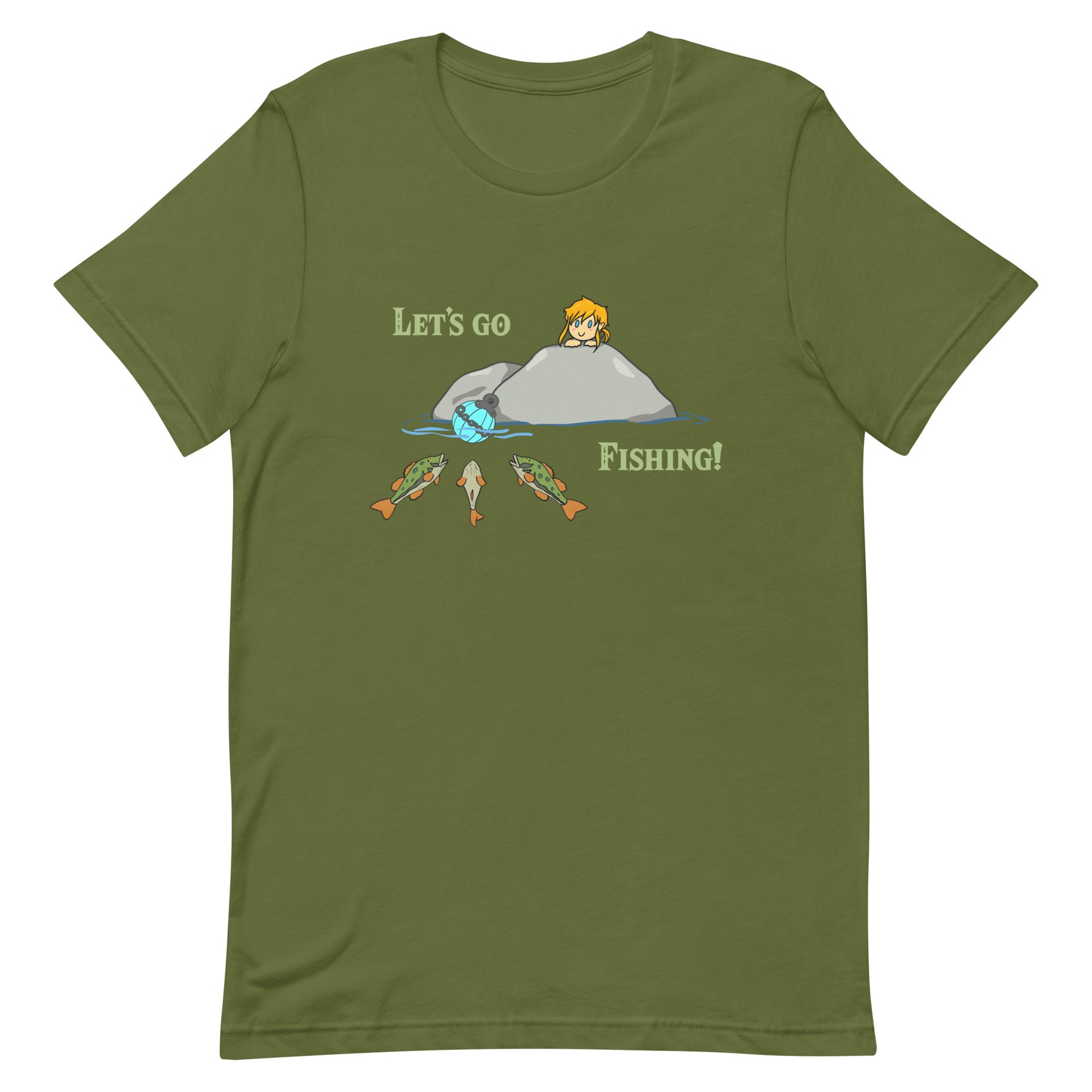 Let's Go Fishing Kids T-Shirt