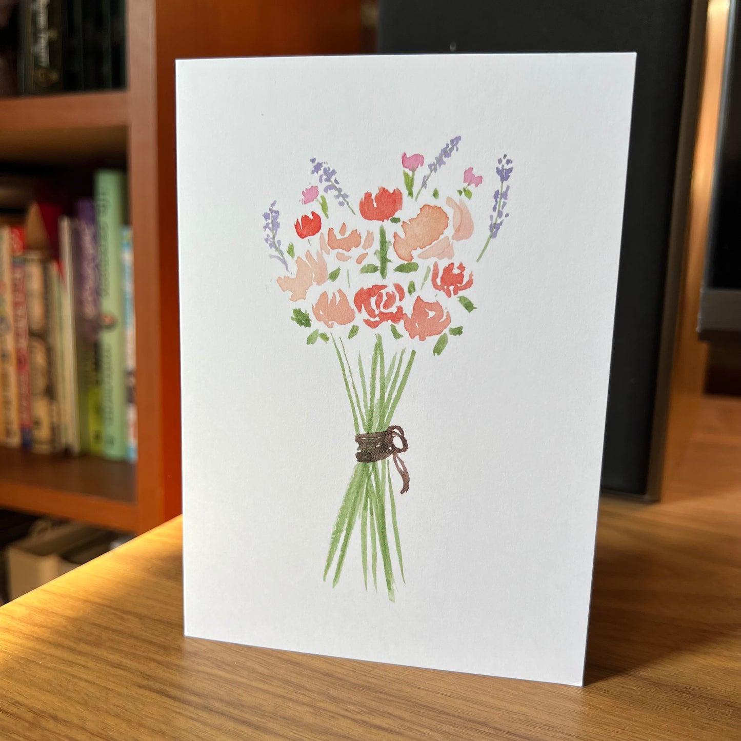 Flower Bouquet Card