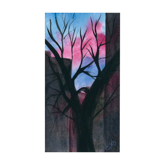 Cotton Candy Sunset Card