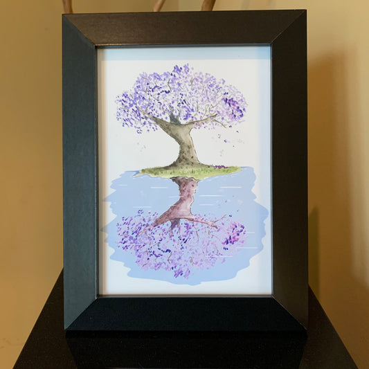 Jacaranda Art Print