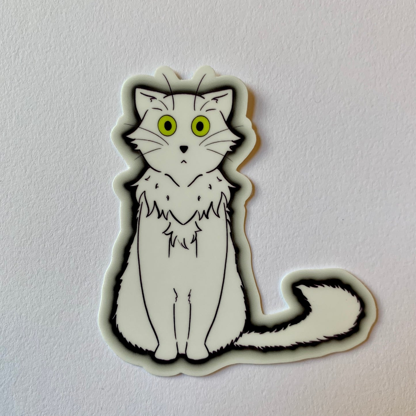 Danger Cat Sticker