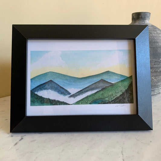 Mountainscape Art Print