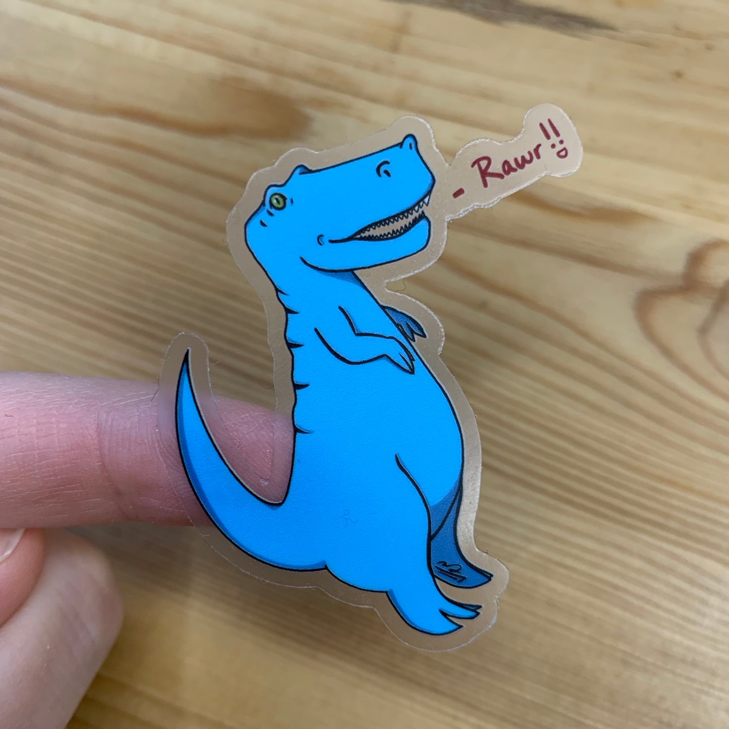 Rawr de Dino Sticker