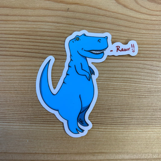 Dino’s Rawr Sticker