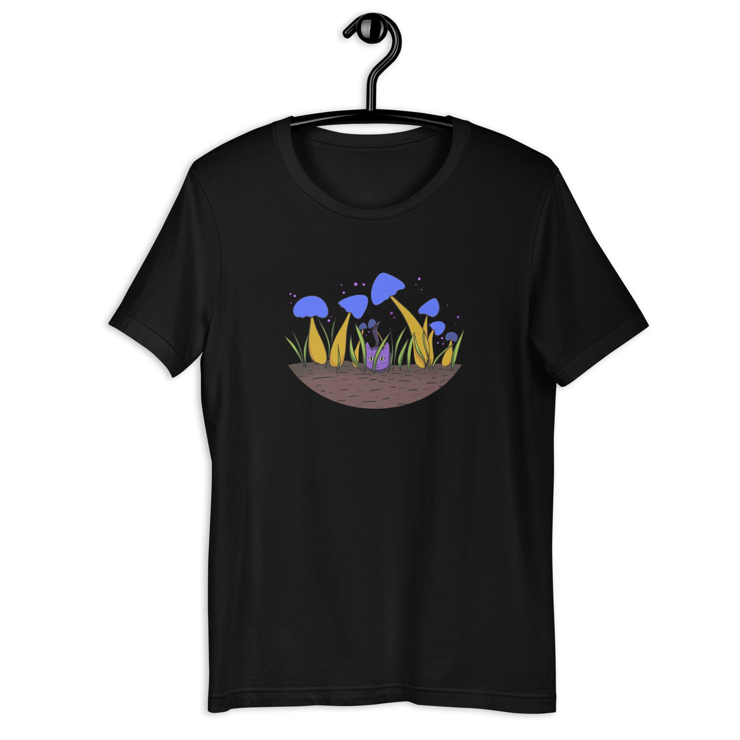 Mushroom Cat Unisex T-Shirt