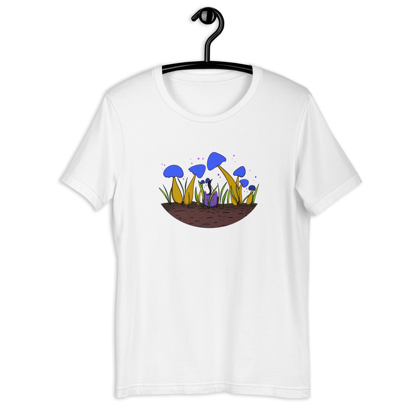 Mushroom Cat Unisex T-Shirt